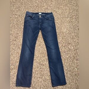 Hudson Jeans size 30, size 10 Dark Blue Straight Leg Women's Jeans